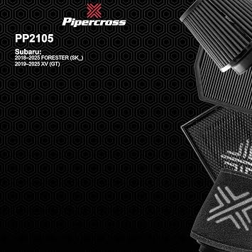 Pipercross Performance Panel Filter for SUBARU, PP2105