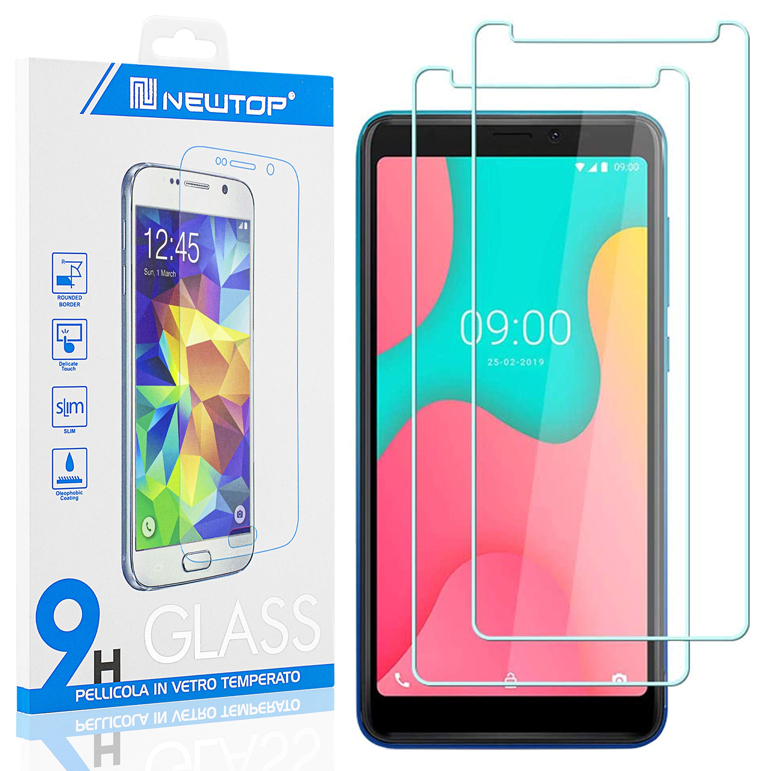 N NEWTOP [1 PEZZO Pellicola GLASS FILM Compatibile con Xiaomi Mi Note 3, Fina 0.3mm Durezza 9H Vetro Temperato Proteggi Schermo Display Protettiva Anti Urto Graffio Protezione