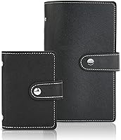 Vista 48 de lizimandu Libro Tarjetero para Tarjetas de Visita, Estuche Libro de Tarjetas de Visita de Cuero PU, Carpeta Organizadora para Tarjetas