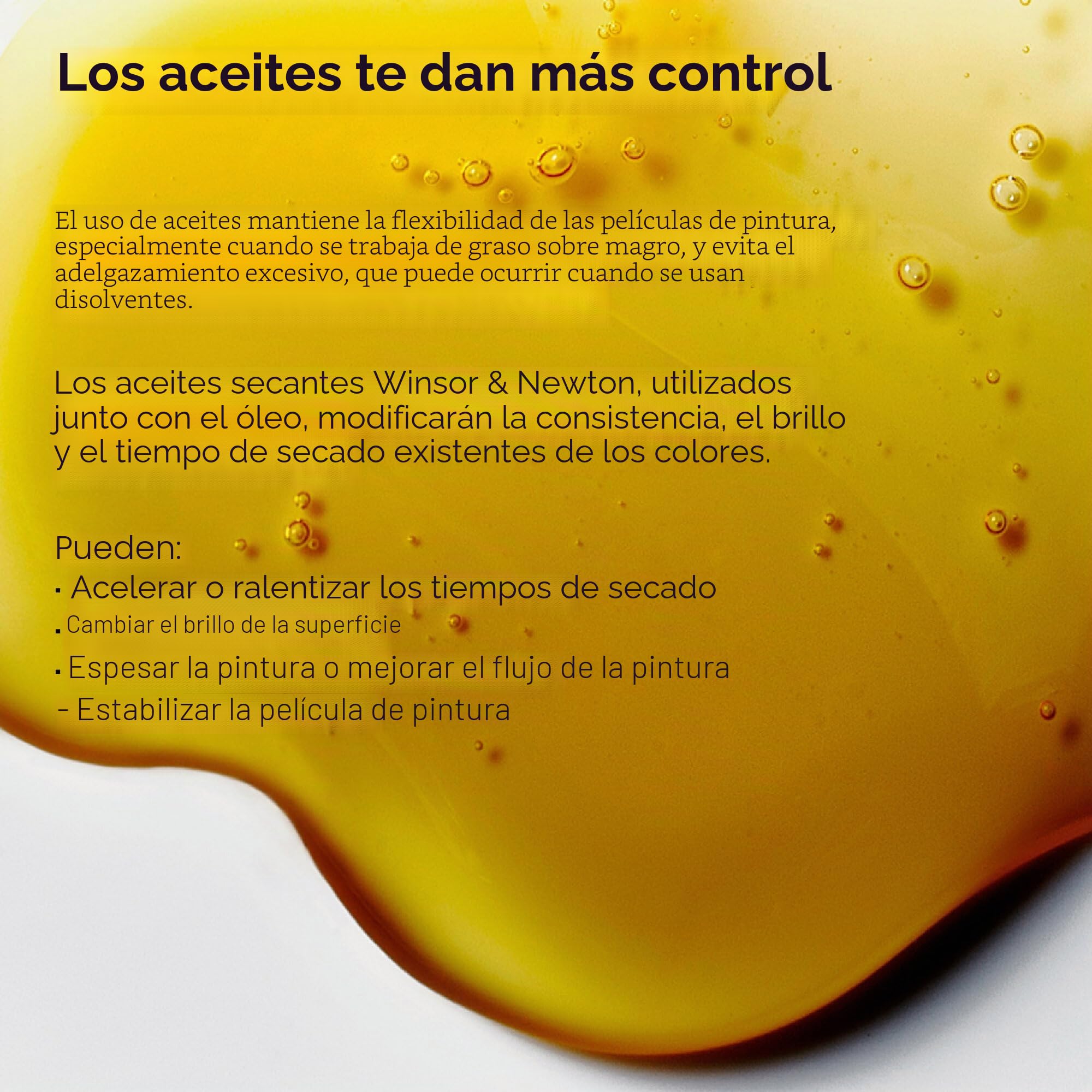 Winsor & Newton - Bote de Liquin para secado rápido (1 L, para uso con pintura al aceite y resina alquídica)