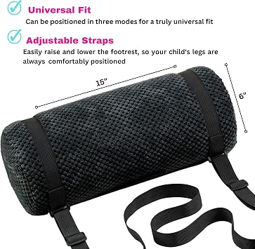 Riser Seat and Car Seat Cushion Footrest for Kids, Graco Maxi COSI Nuna Chicco Evenflo Cosco, Baby and Toddler Travel Essential Stimulus