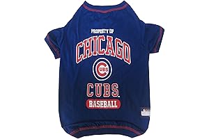 Paw-some MLB Tee for Bulldog – Small Fry Dog Cubs Shirt