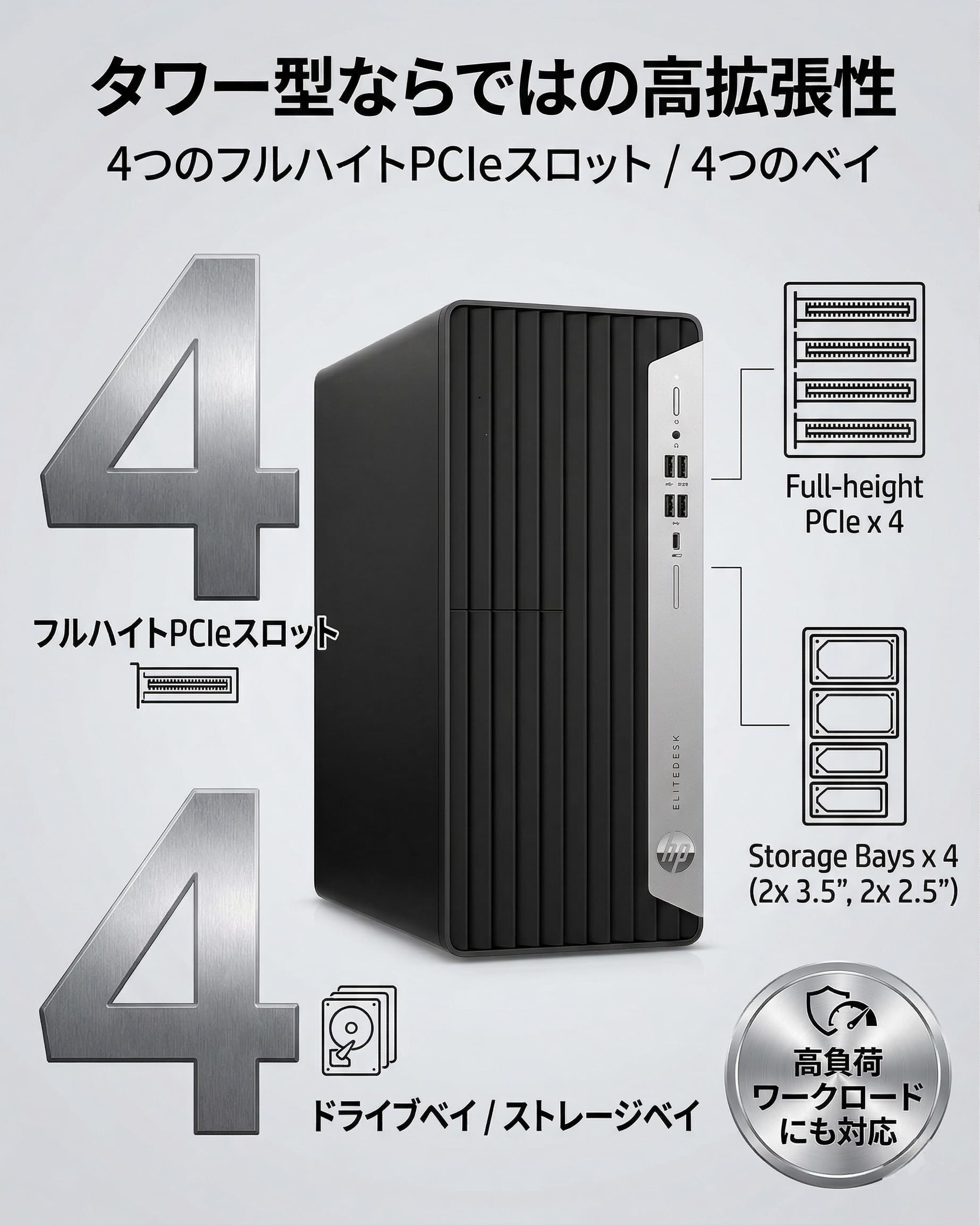 Amazon.co.jp: 【整備済み品】 HP EliteDesk 800 G6 TWR デスクトップ
