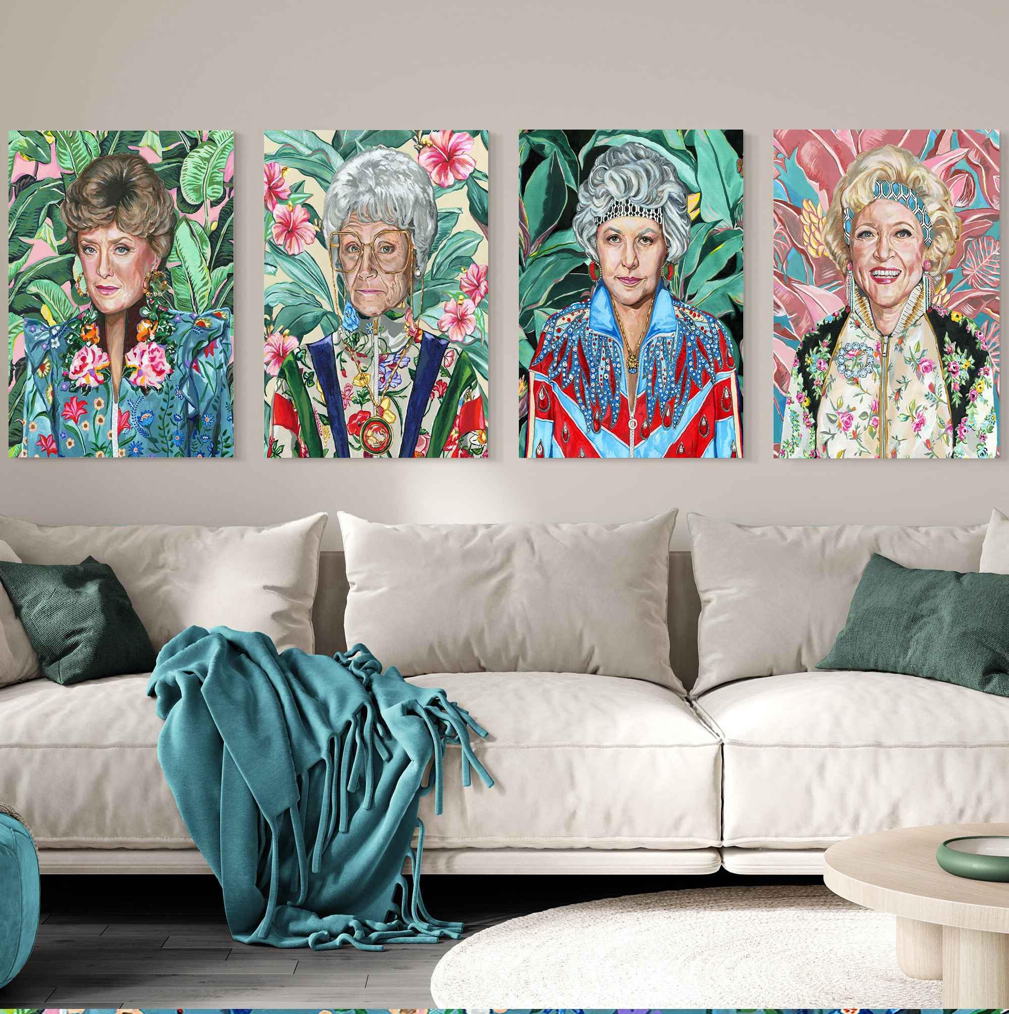 Amazon.com: Trendy Golden Girls Sophia Blanche Dorothy Rose Nylund
