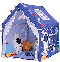 Lalakiya'S Jumbo Size Light Weight Kids Play Tent House for 3-13 Year Old Kids Girls and Boys (Blue Space KSN)