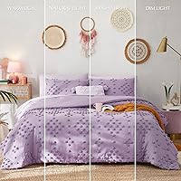 Vista 7 de Geniospin Juego de edredón individual de 6 piezas, cama en una bolsa con edredones, sábanas, fundas de almohada y fundas de almohada, microfibra