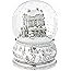 Reed and Barton Winter Traditions Farmhouse Snow Globe, 2.20 LB, Multi