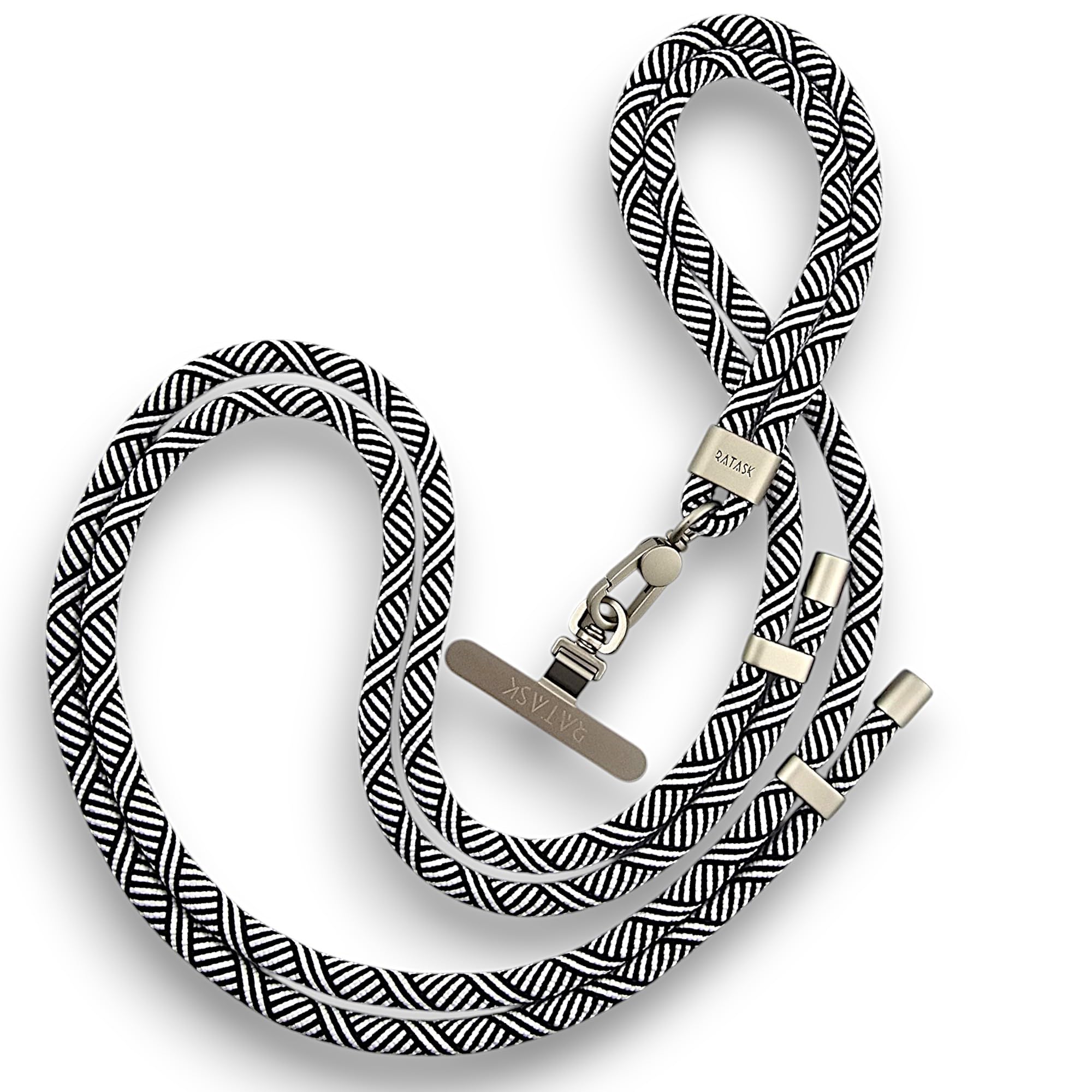 Ratask Unisex Zebra Adjustable Neck/Shoulder Lanyard Strap For Mobile Phones, Camera, Id Card Holder, Badge Holder, (Colour: )