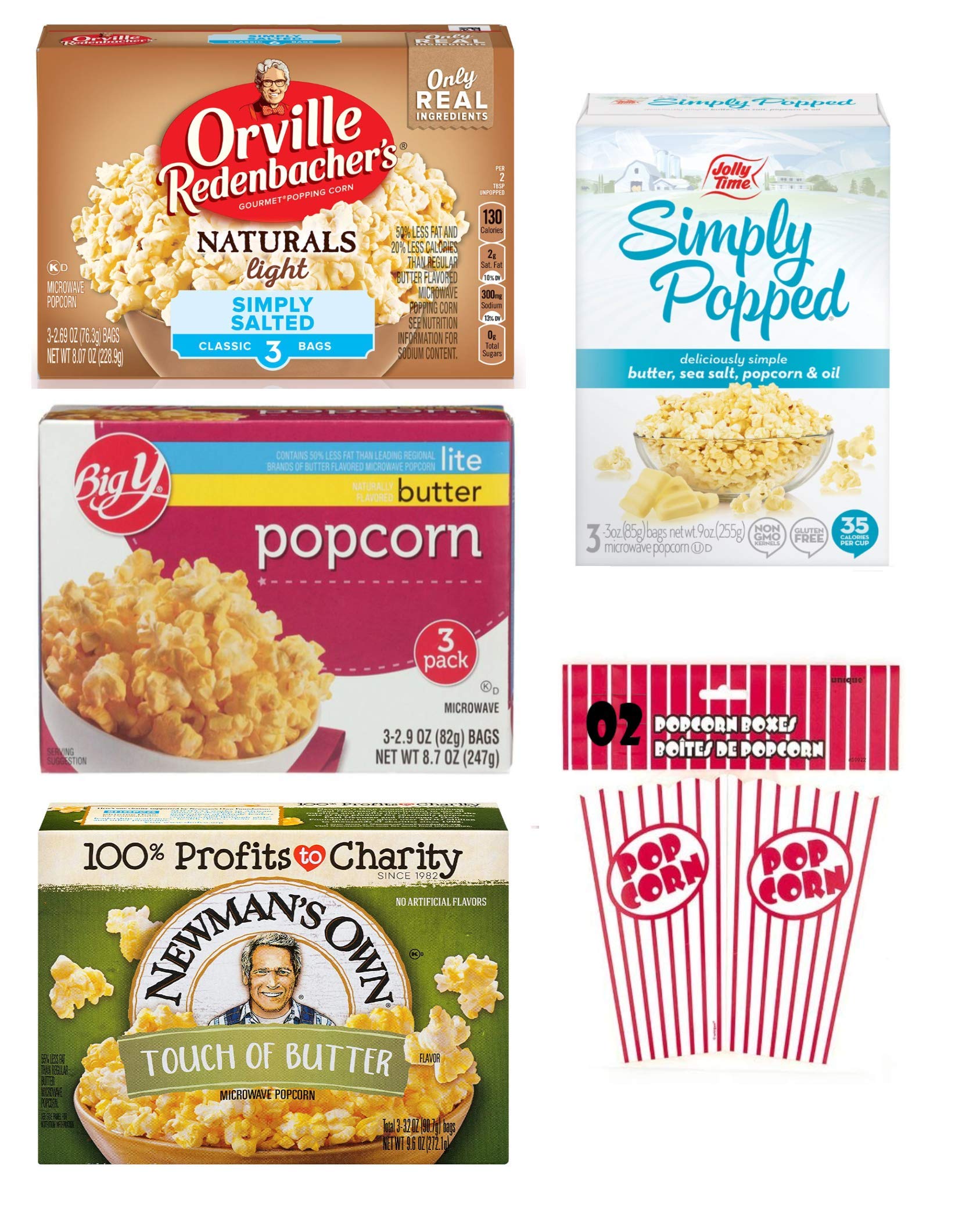 Buy COMBO Orville Redenbacher's Naturals Light Simply Salted Popcorn