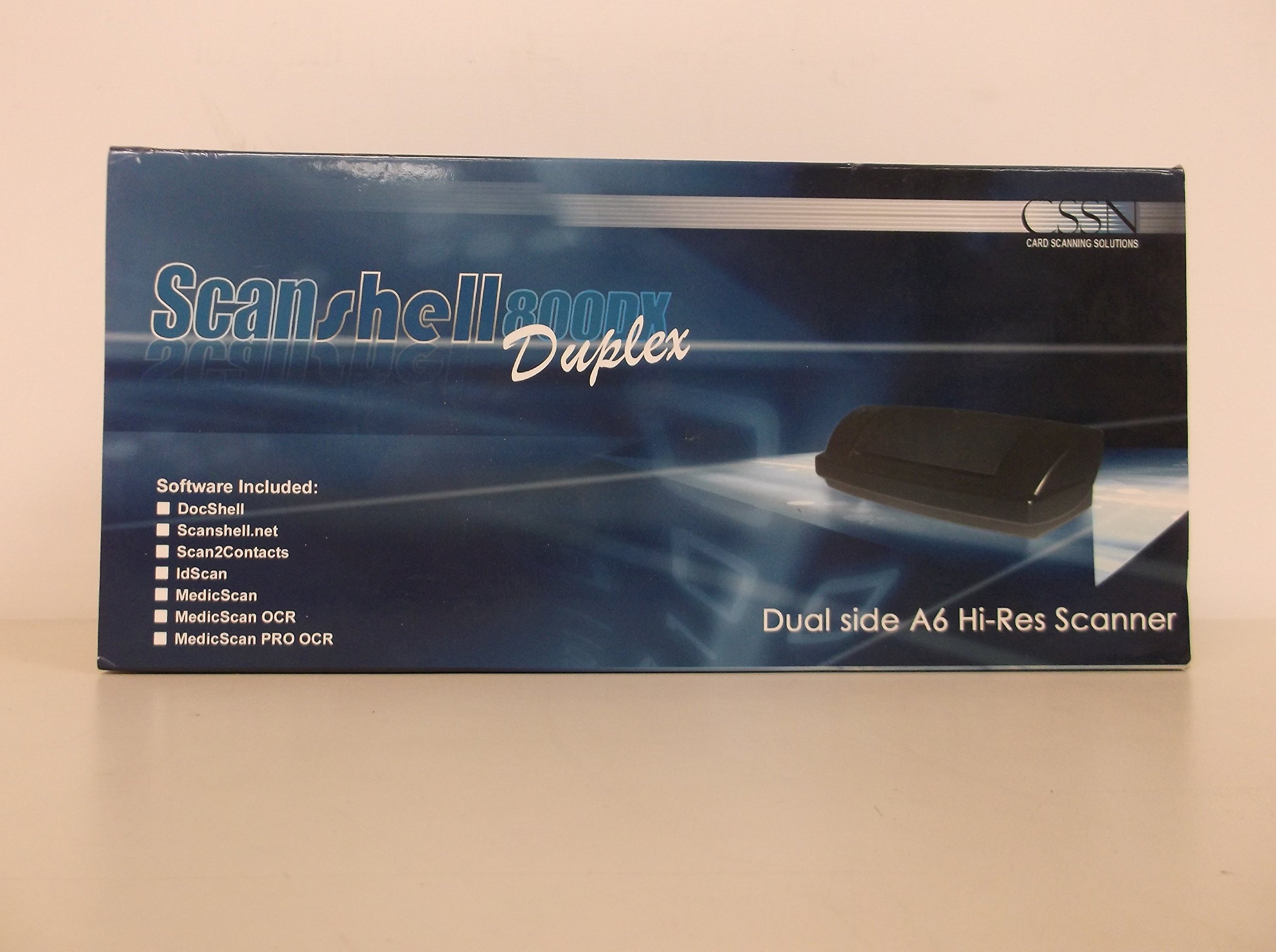 CSSN A6 Duplex ID card Scanner Scanshell 800DXN