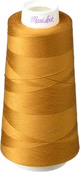 Maxi Lock Cone Thread 3000 Yards-Blue Jean Gold