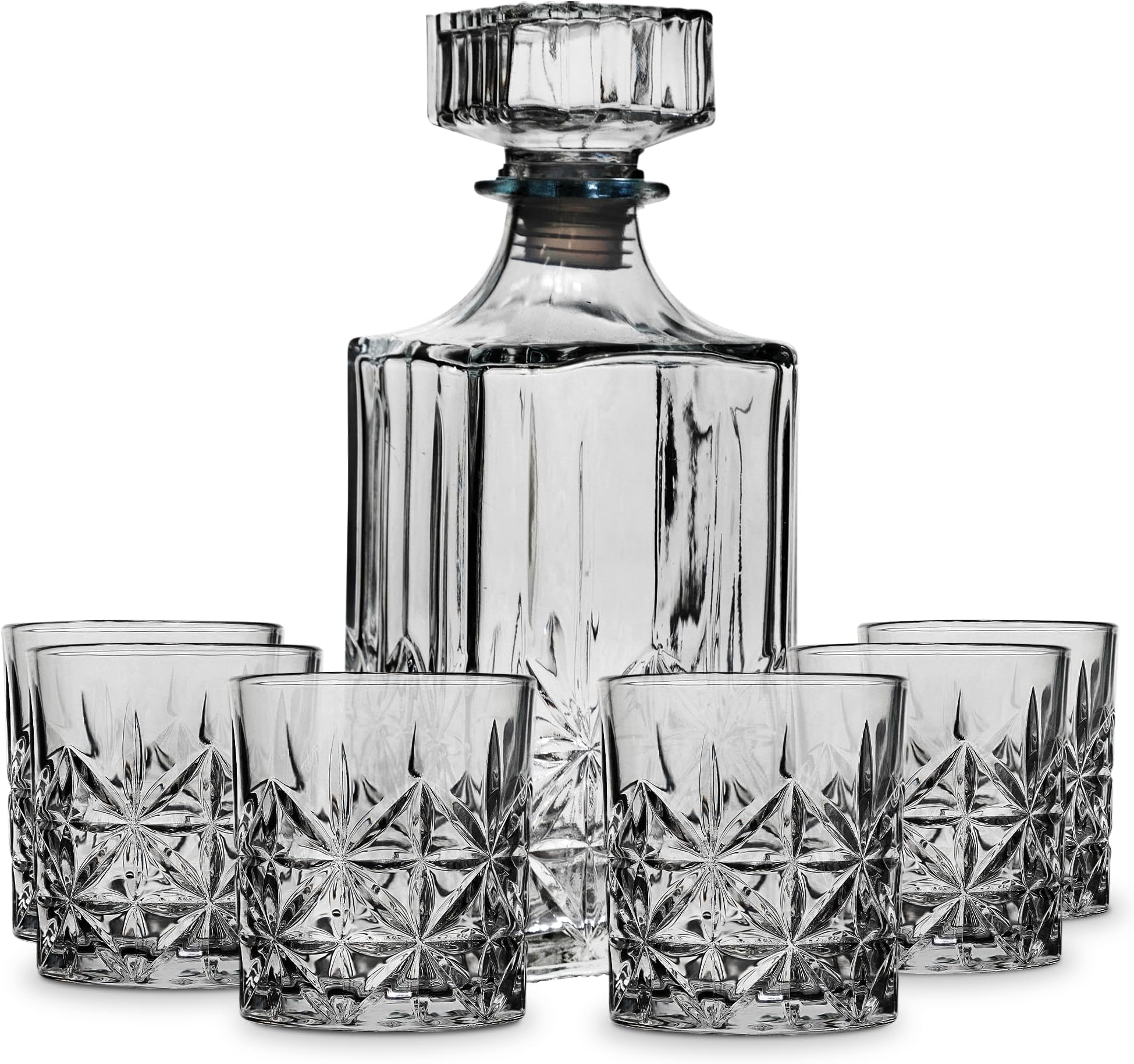 Whiskey Decanter Set For Men With 4 Glasses For Whisky - View #9