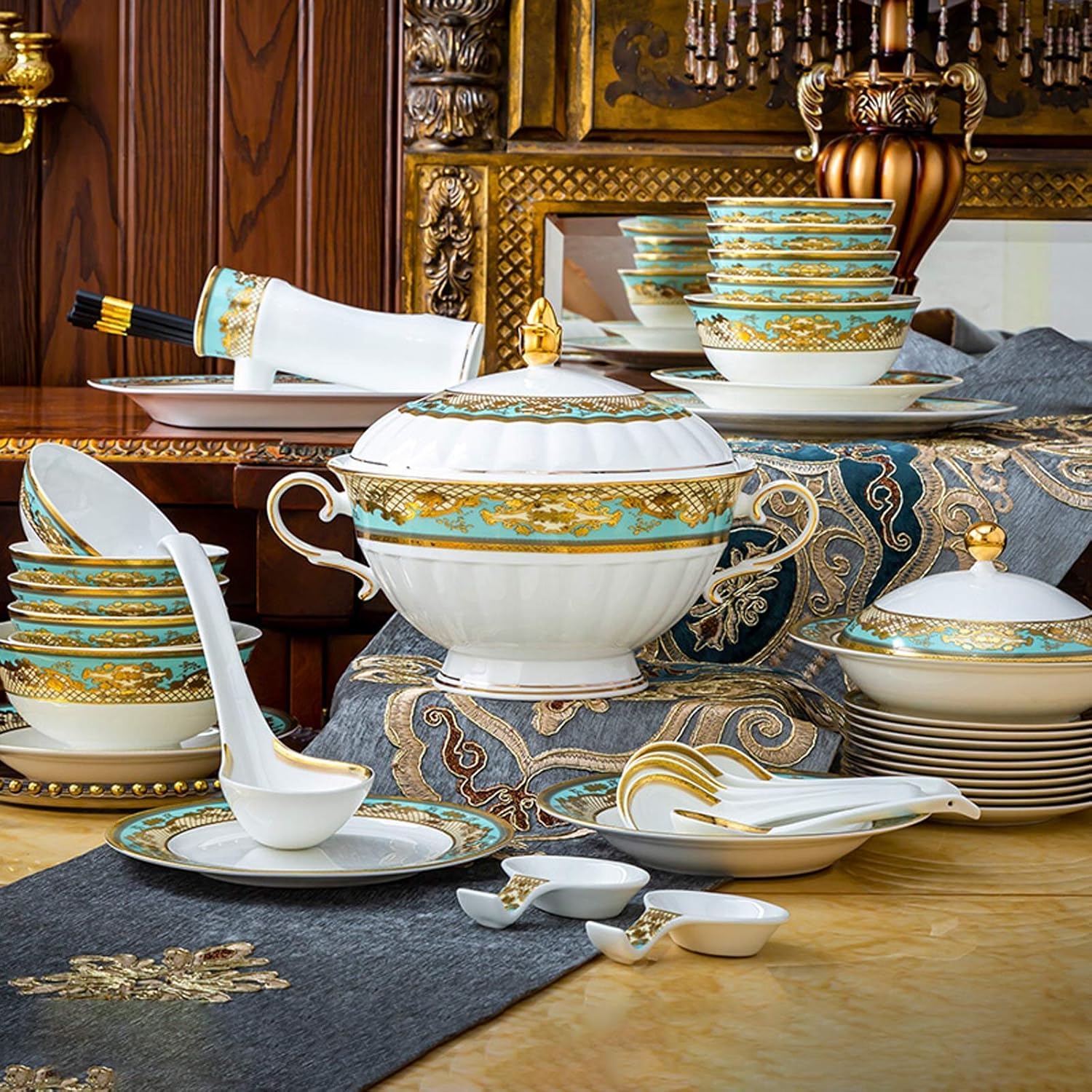 ロイヤルコペンハーゲン ニューシグネチャー マグ大皿楕円深皿6点