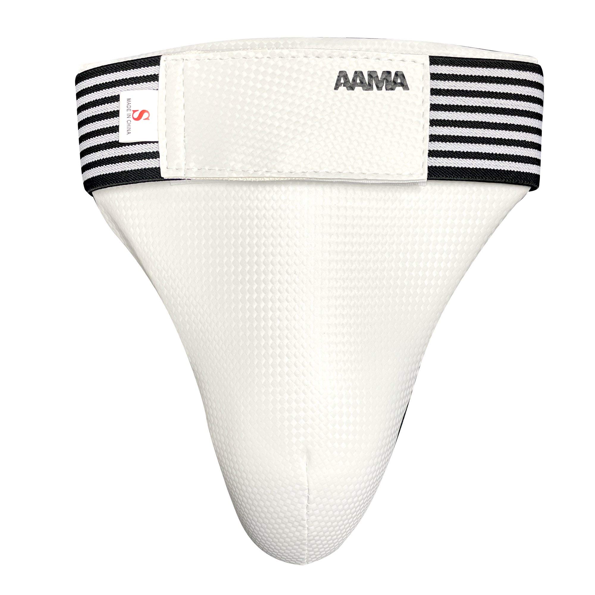 AAMA Athletic Martial Arts Taekwondo Men's Vinyl Groin Guard - X-Large