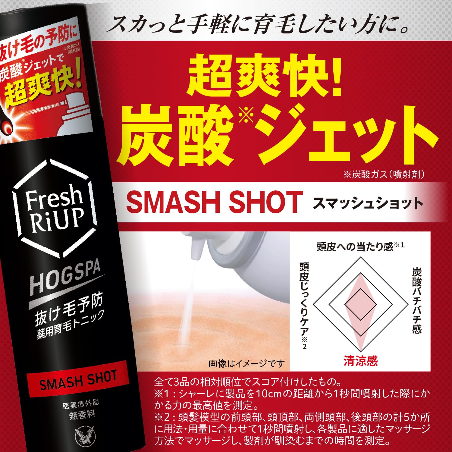 大正製薬 HOGSPA フレッシュリアップ薬用育毛トニック