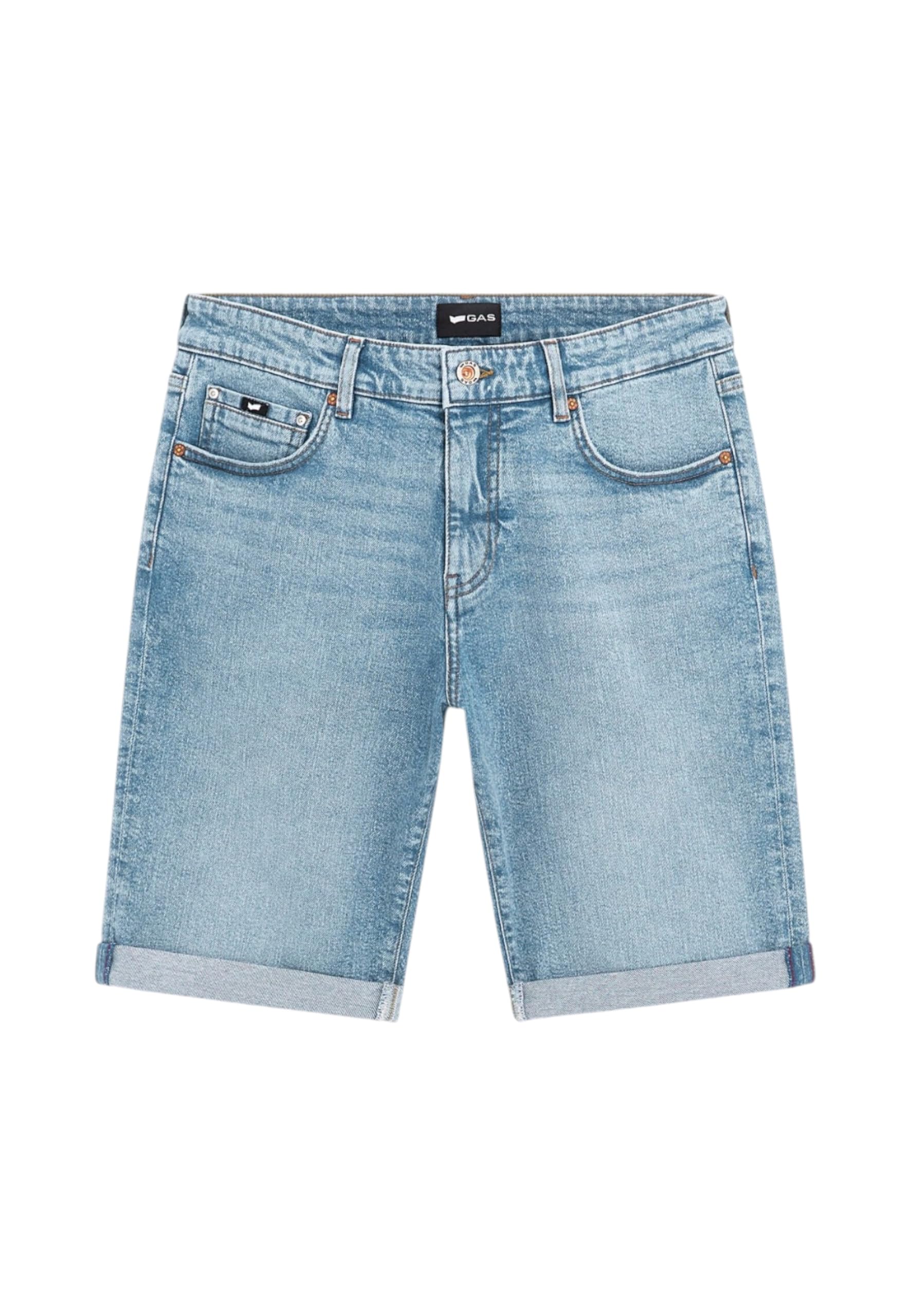 gas Uomo Pantaloncini Jeans Cotone 370271030160