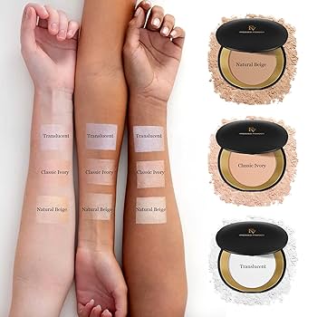 Amazon.com : FV Translucent Pressed Powder, Oil-Control Talc