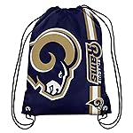FOCO Los Angeles Rams NFL Retro Big Logo Drawstring Backpack