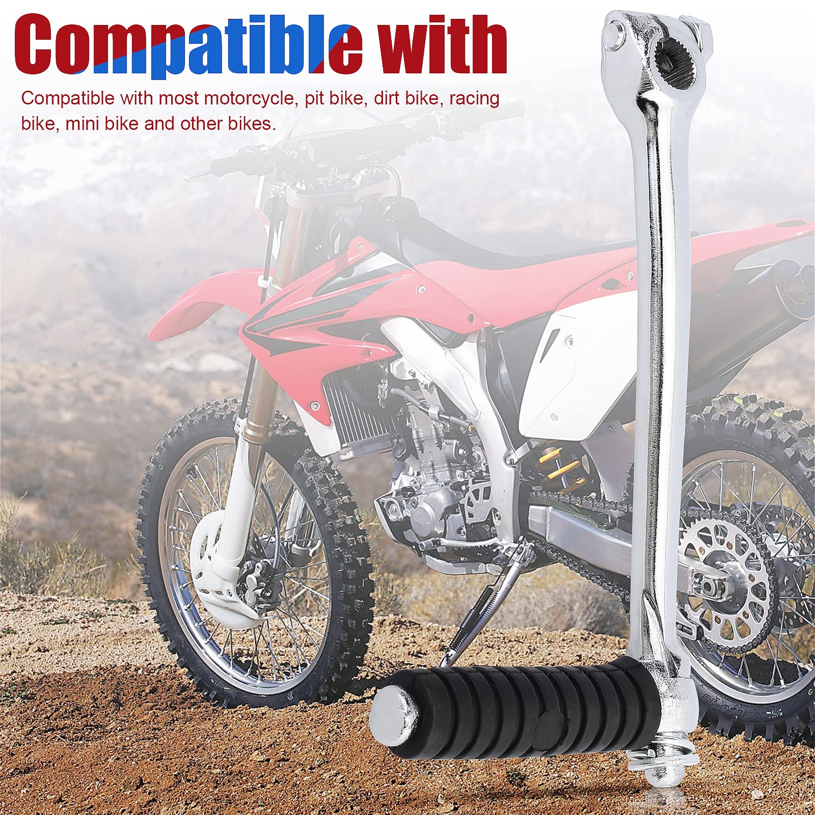 13mm Kick Start Shafts Starter Lever 90cc 110 125cc 140cc 4-stroke Pit Dirt Bike - View #9