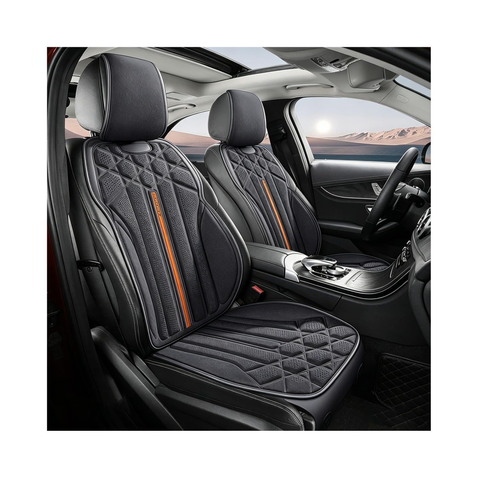 Housses de siège pour Dodge Durango SUV dès 2011 sur mesure - 8
