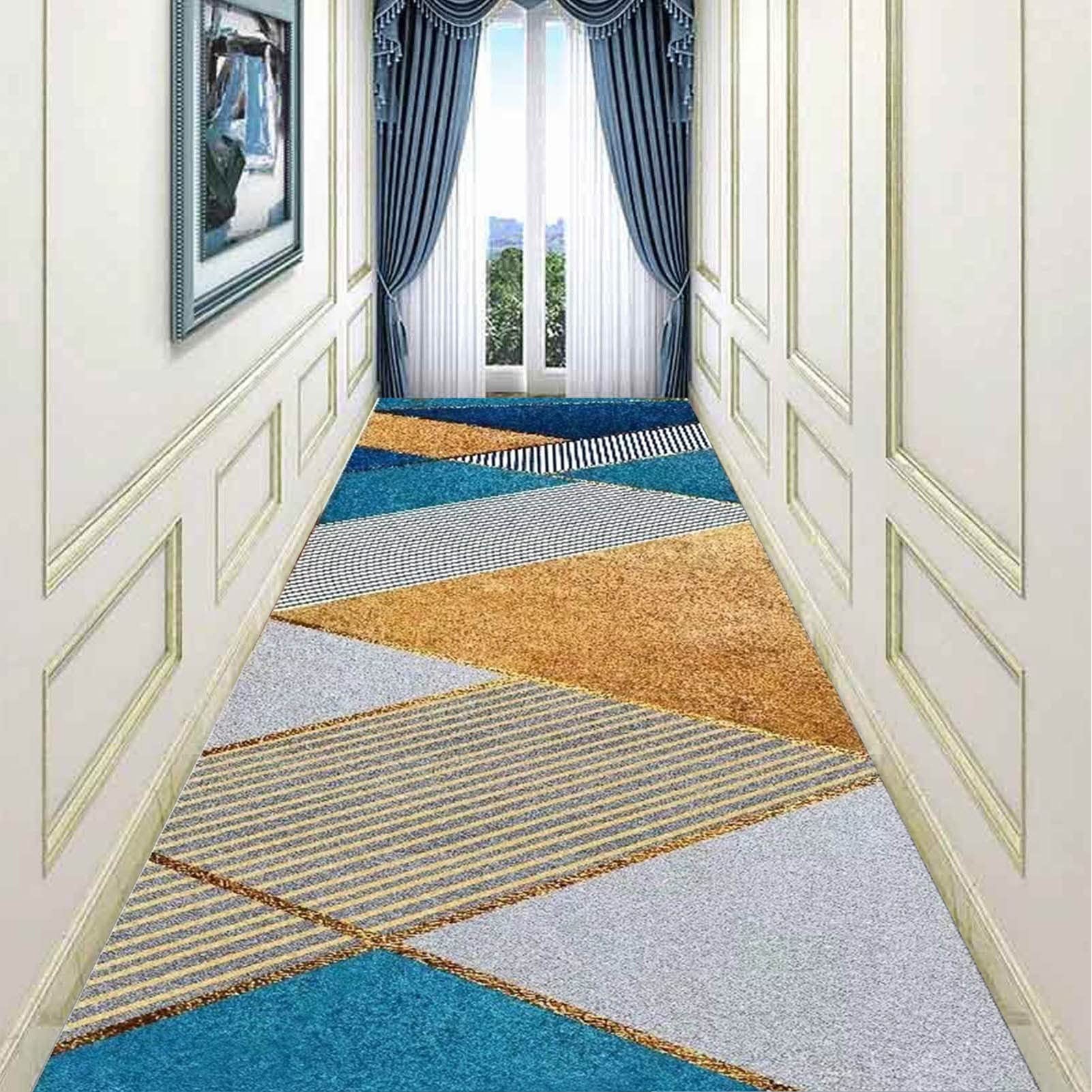 Tapis de couloir avec envers antidérapant pour cuisine et tapis de sol