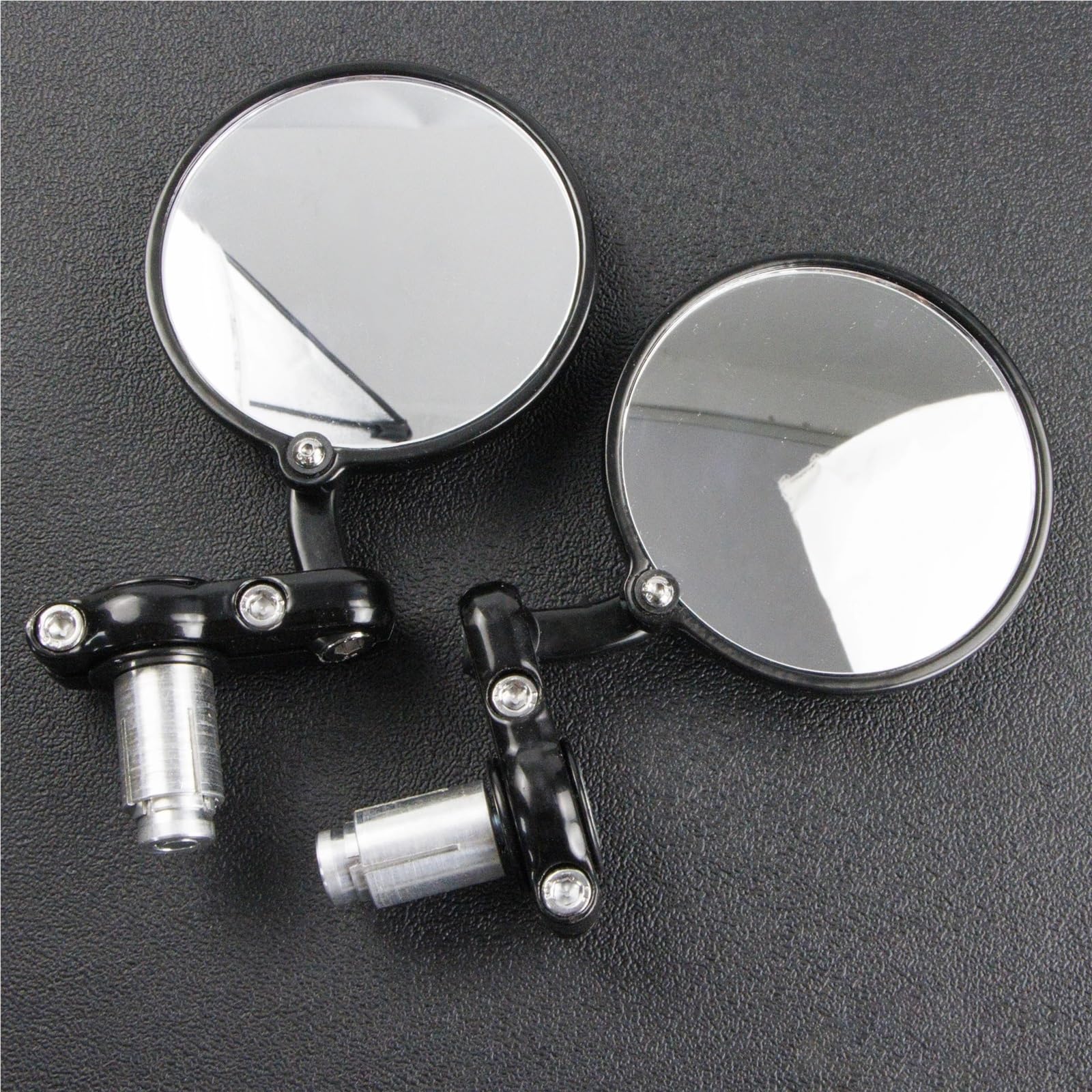 1 paio Per YZF R1 R3 R6 R7 R15 R25 MT07 MT09 FZ6 Moto 22mm Manubrio End Side Specchietto Retrovisore Specchietti Retrovisori
