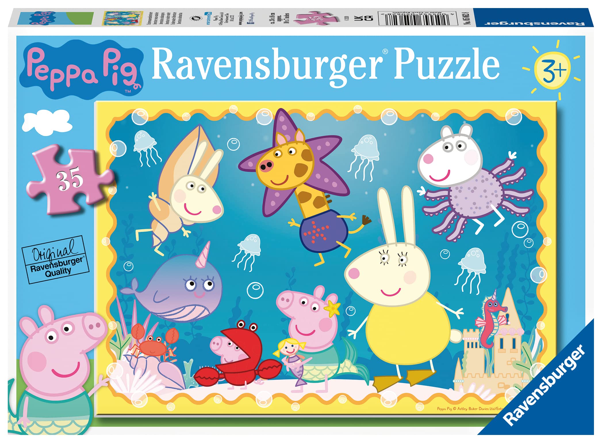 Ravensburger - Puzzle Peppa Pig, Colección 35 piezas, Puzzle para Niños, Edad Recomendada 3+ Años