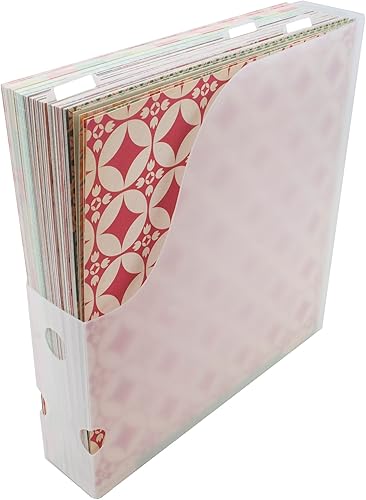 Advantus Soporte vertical para papel para álbumes de recortes, esmerilado