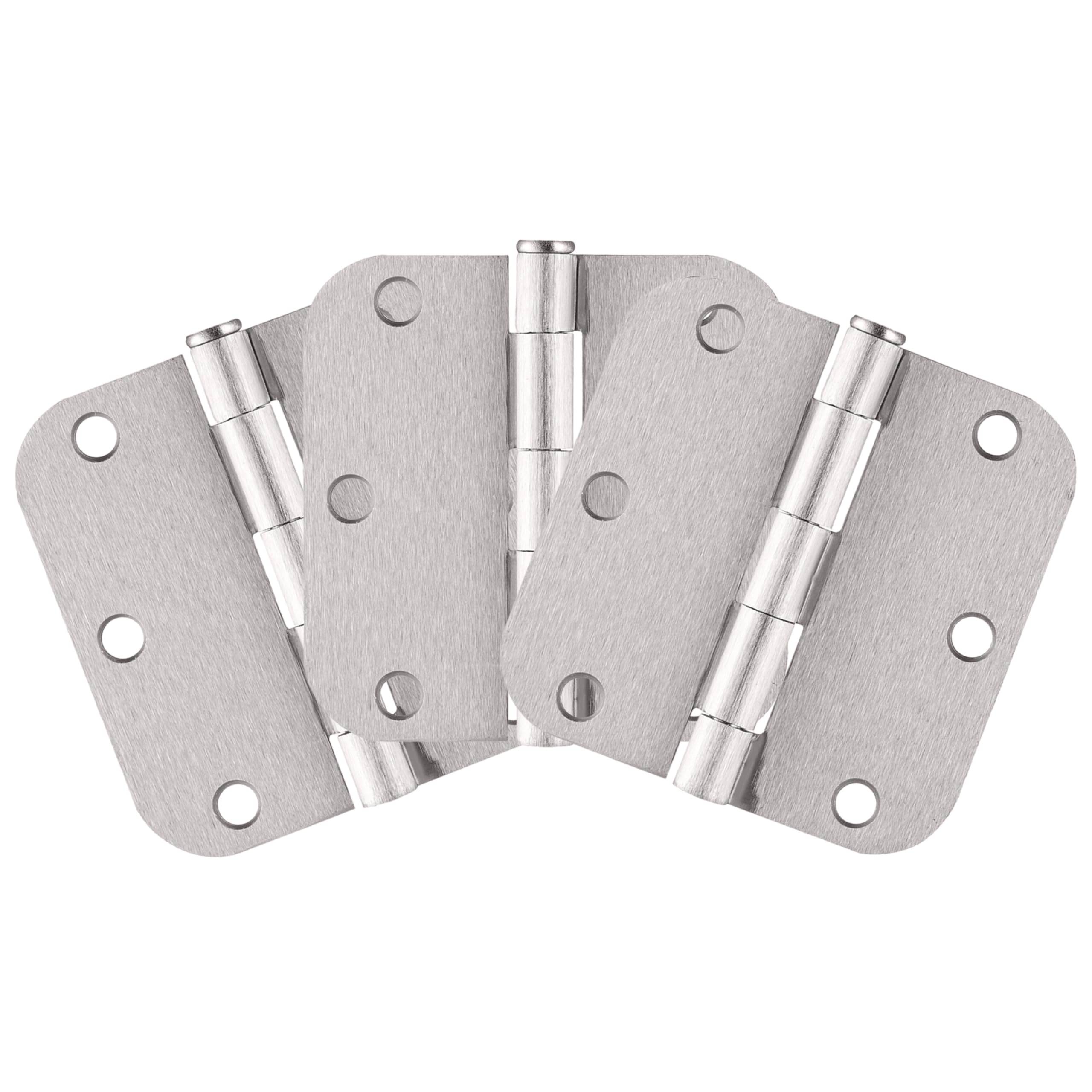 Design House 181412 3-Pack Hinge 3.5", Satin Nickel, Pack of 3
