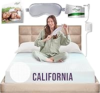 Vista 21 de Earth Grounding Sábanas tamaño King con 12% fibra plateada, 4% seda y 84% algodón, color blanco, sábana bajera conductora para un mejor sueño