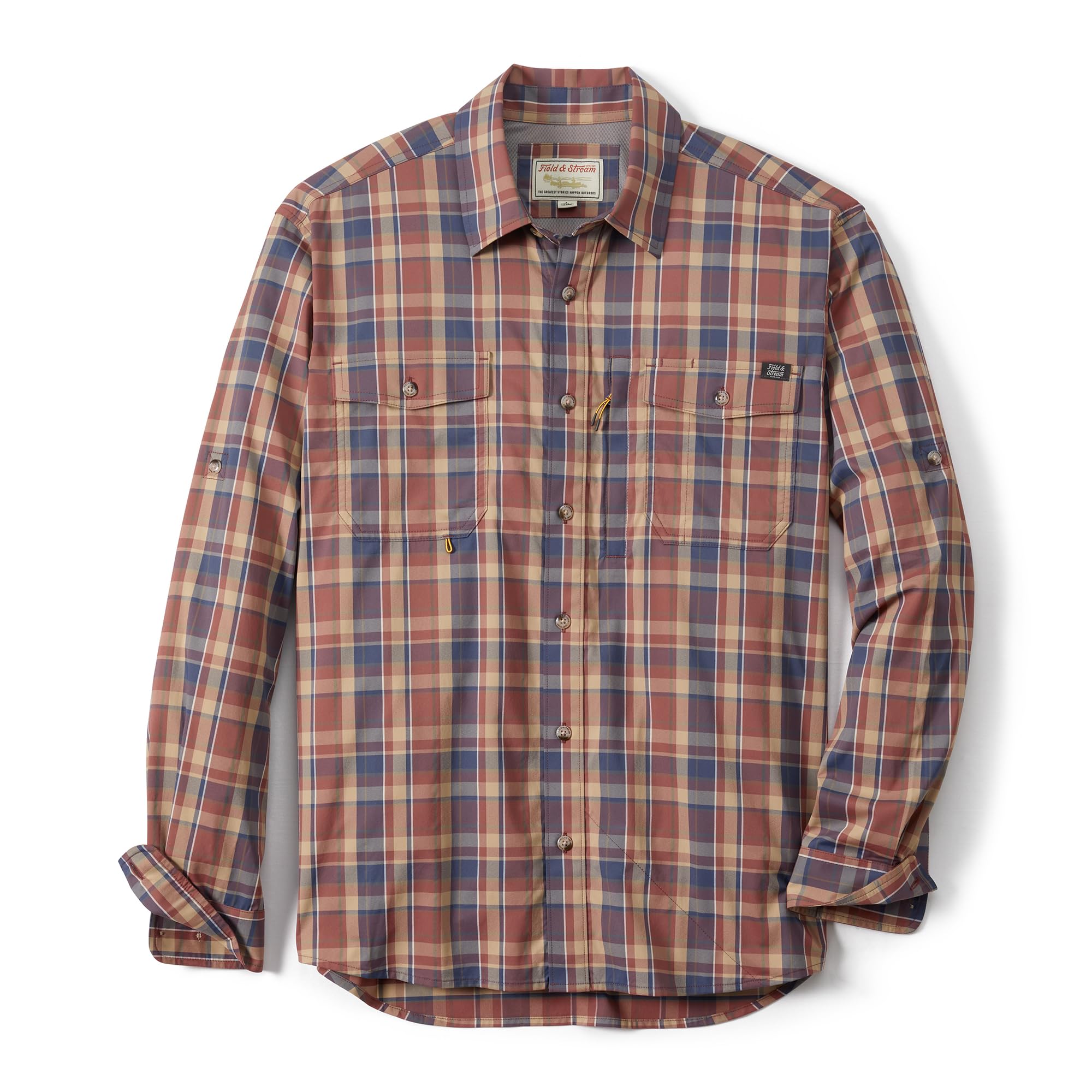 Field & Stream Men's Classic, Sandbar Plaid, Large