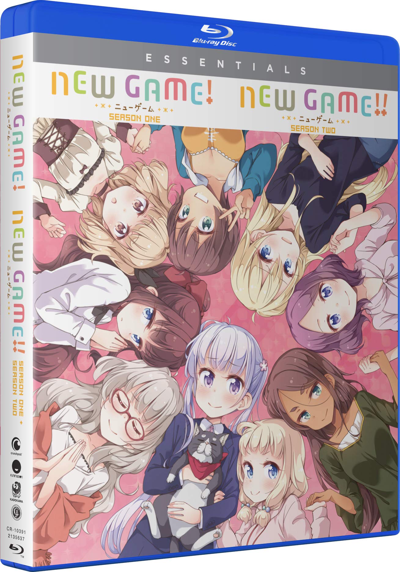Amazon.co.jp: New Game! + New Game!!: Seasons One And Two [Blu-ray 