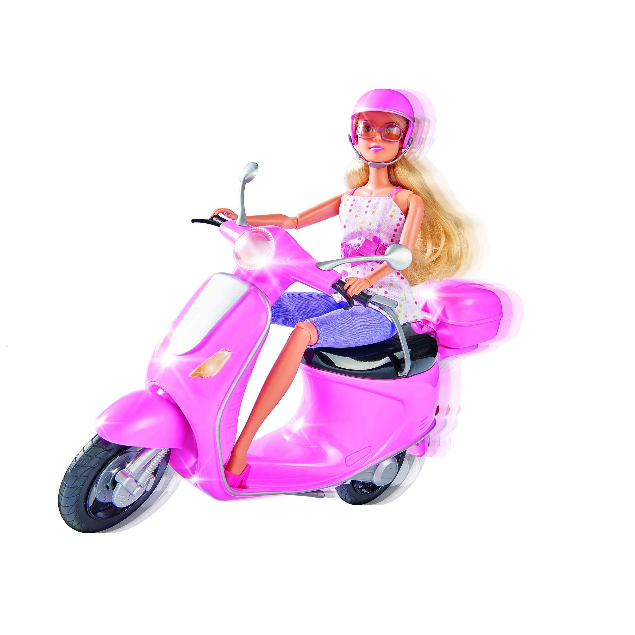 Simba - Steffi Love auf Scooter mit Topcase und Helm, 3 Jahre, 105730282