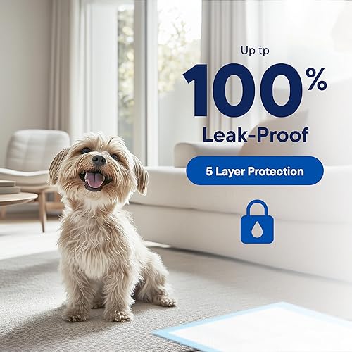 Miniatura 3 de Almohadillas desechables para entrenamiento de mascotas de 17 x 24 pulgadas, 300 unidades, almohadillas desechables para entrenamiento de mascotas,