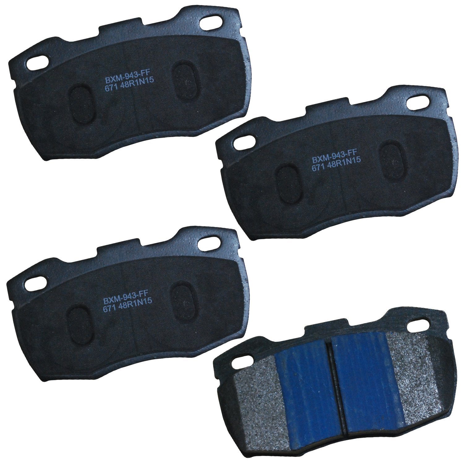 Bendix Premium SBM671 Semi-Metallic Front Brake Pads for Land Rover Defender 90 1995-1994, Defender 90 1997, Defender 110 1993