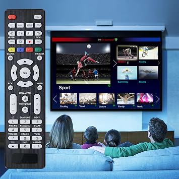 Backlit Universal TV Remote for Samsung,LG,Philips,Toshiba, Hitachi,Sony,Sharp, Vizio,JVC,TCL,Hisense,Panasonic Universal Remote Control