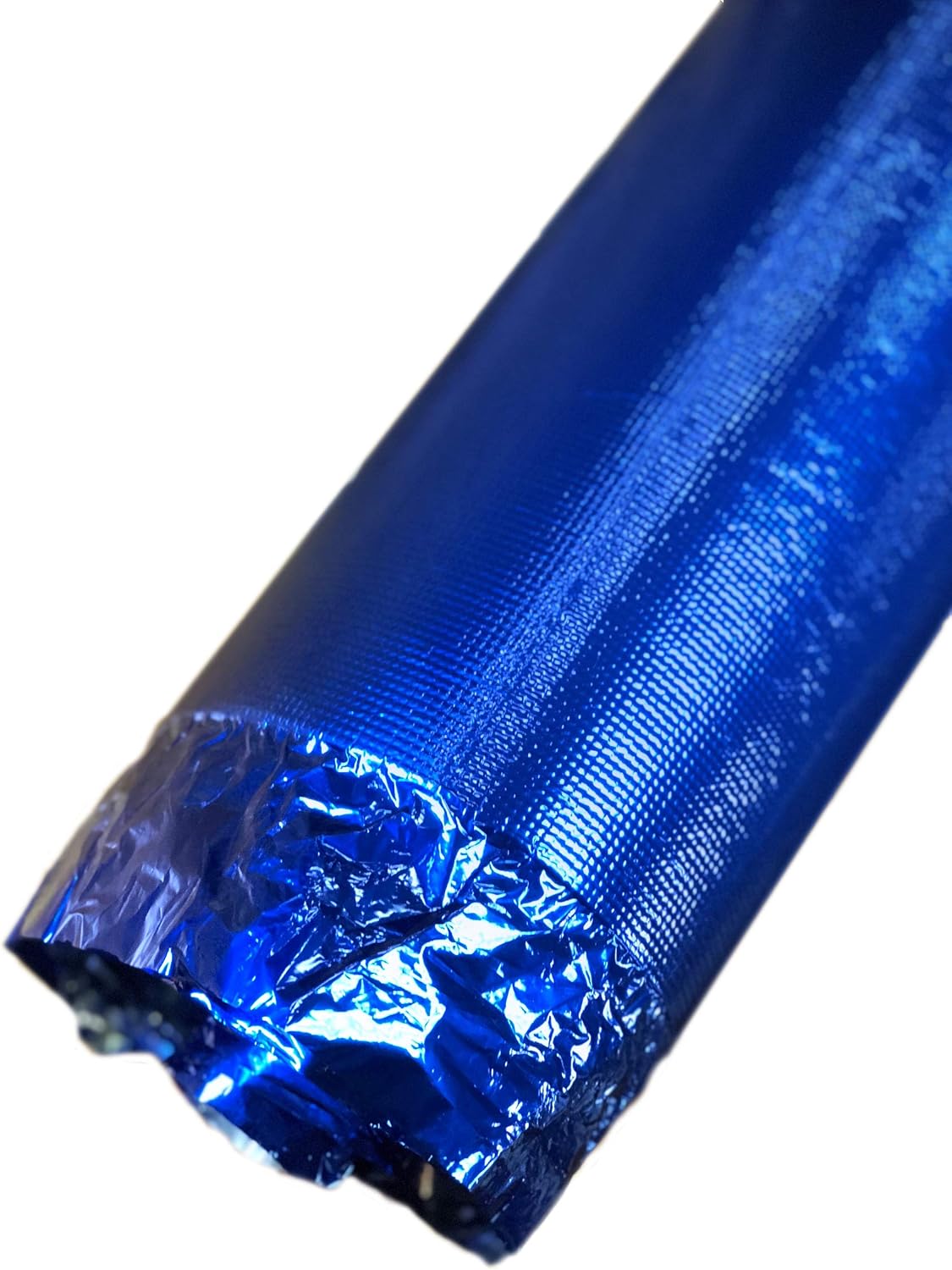 AMERIQUE AMEVA100PK5BL Metal Blue, 100SF Per Roll, Pack of 5, 500SQFT 4TH Generation High-Density Luxury 2.5MM Thick EVA Foam Flooring Underlayment Padding with Tape & Vapor Barrier, 500 Square Feet