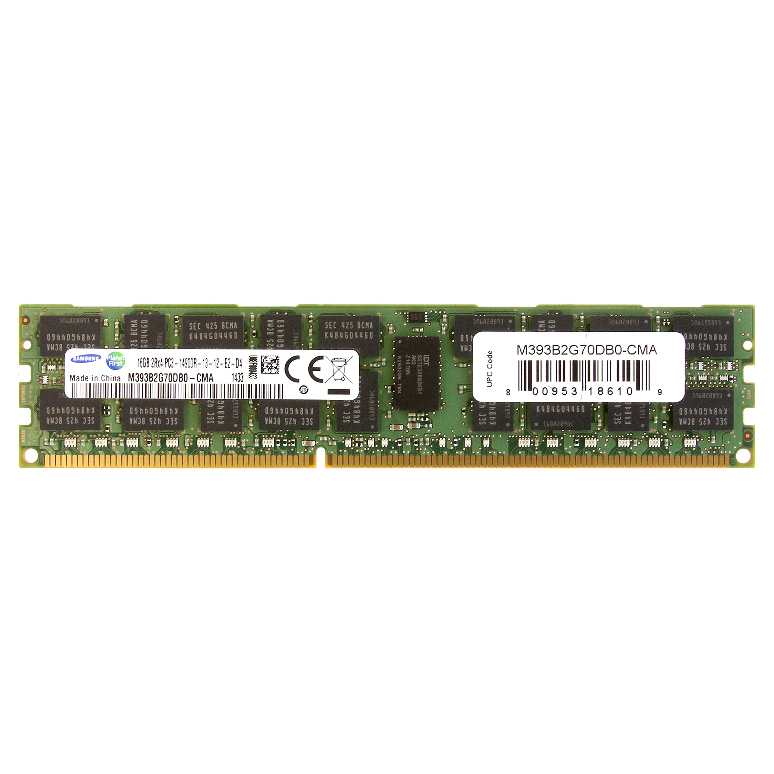Samsung DDR3 1866MHzCL13 16GB RegECC 2Rx4 (PC3 14900) Internal