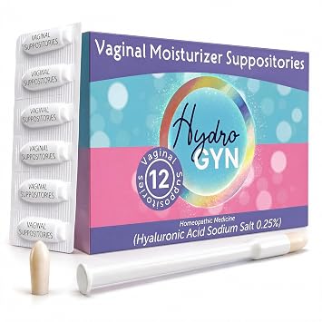 Hydro GYN Vaginal Moisturizer with Hyaluronic Acid for Vaginal Dryness 12