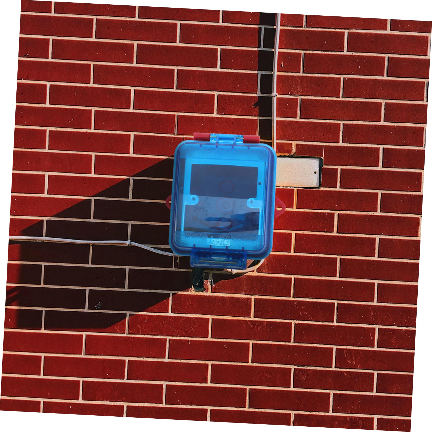 jojofuny Cubierta Protectora De Alarma Contra Incendios Compatible Con Modelo Sap Escudo De Punto De Llamada Manual Para Uso De Emergencia