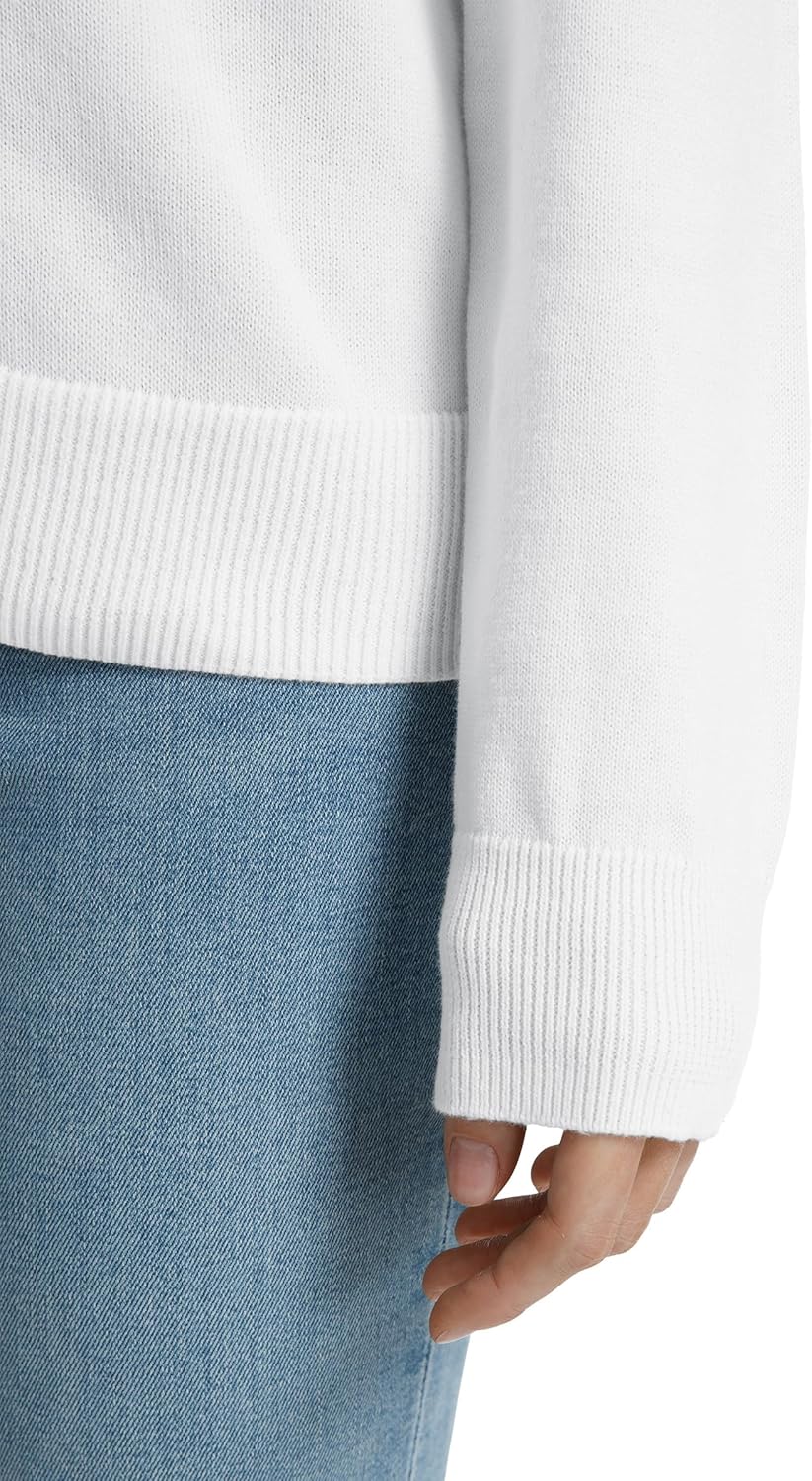 QUALFORT Women's 100% Cotton Lightweight Cardigans Long Sleeve Knitted Button Down Sweater - Image 4