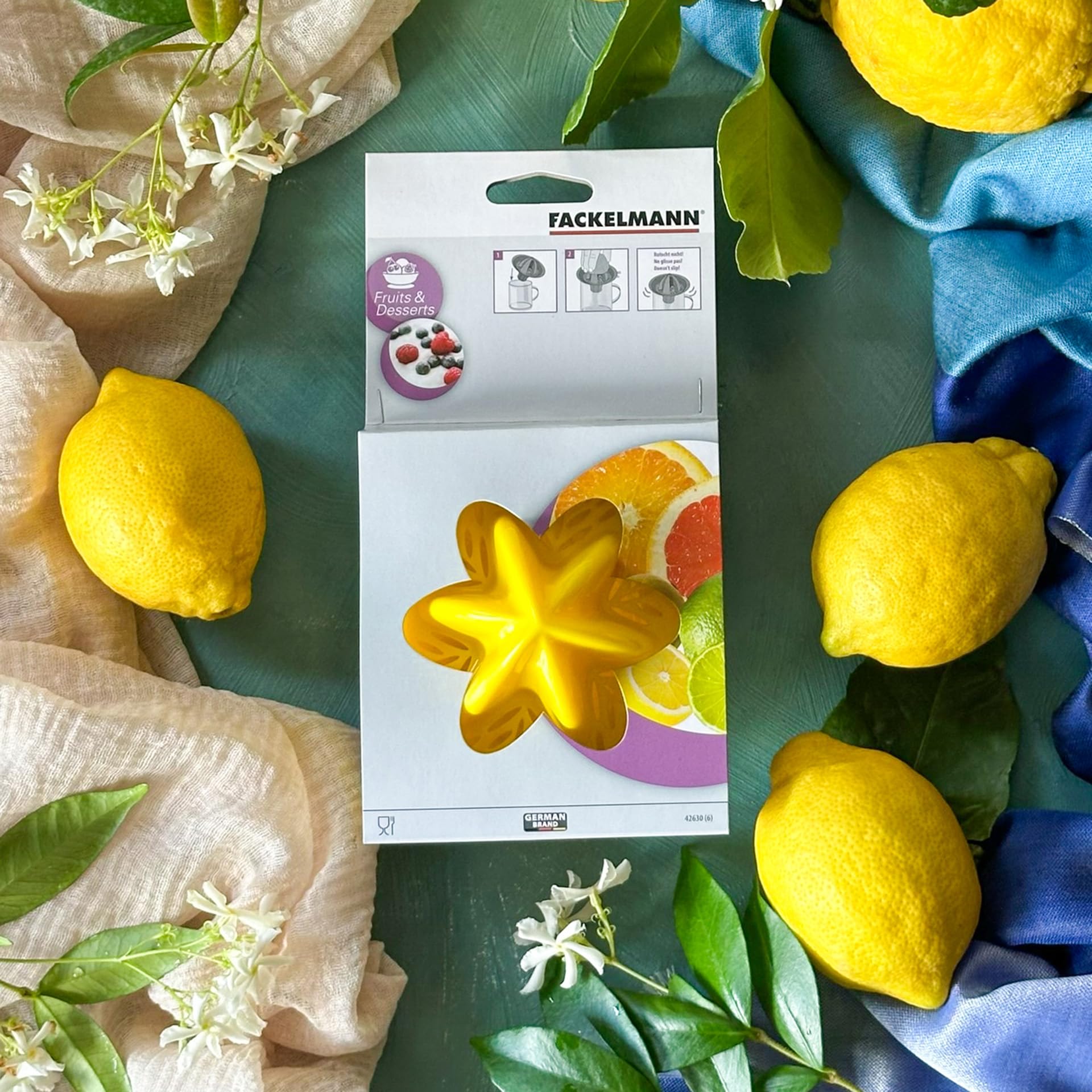 Spremiagrumi Manuale In Acciaio Inox - Per Lime E Agrumi - Con Impugnatura In Silicone Nero - Foto 7