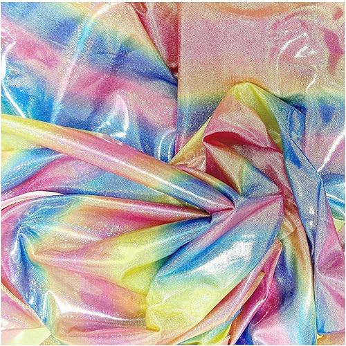 Miniatura 9 de LQIAO - Cortina de telón de fondo de tela holográfica con purpurina, color rosa