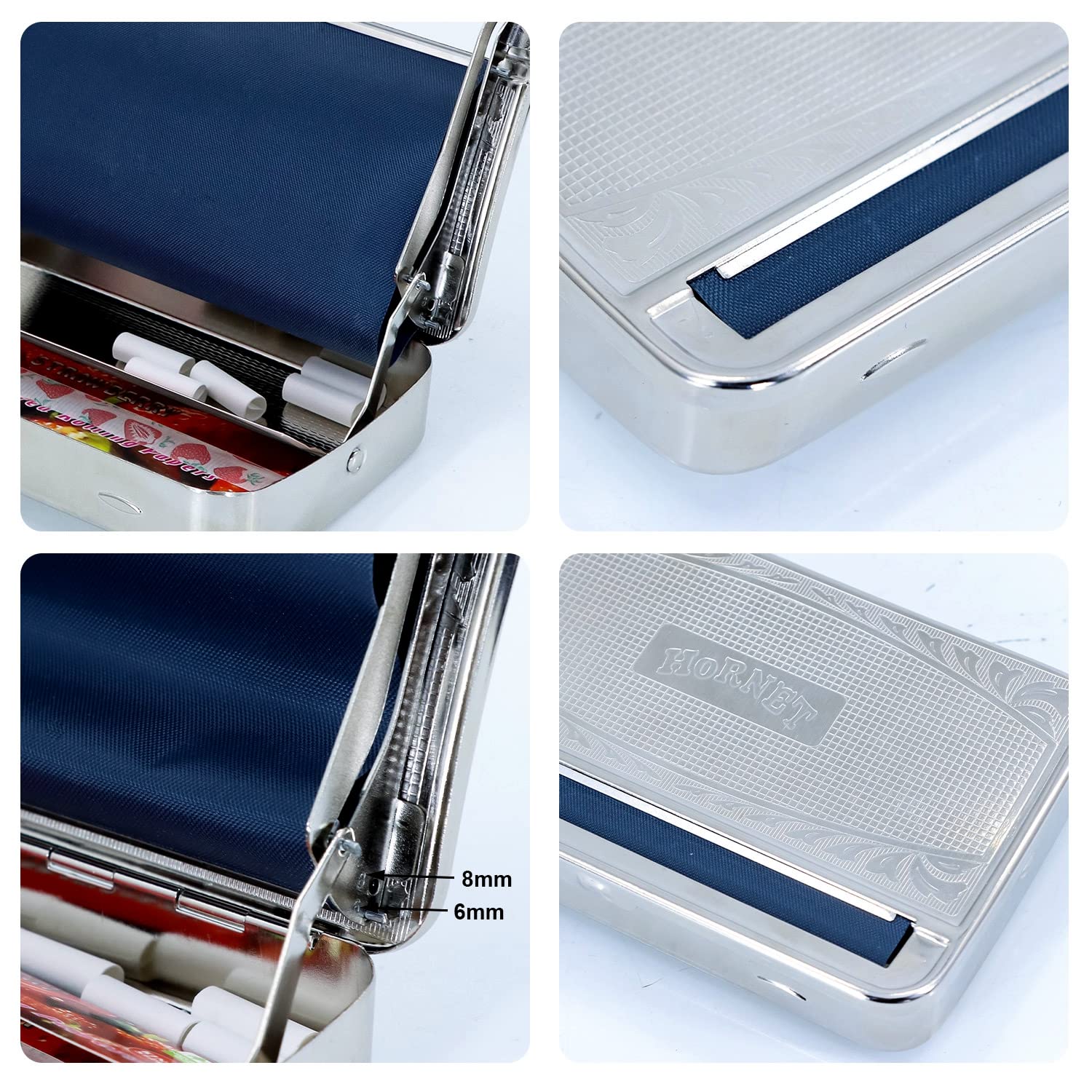 hornet cigarette roller HORNET Cigarette Roller, Adjustable Cgarette Rolling Machine, King Size Cigarette  Rolling Machine Automatic Tobacco Roller (110mm) : Buy Online at Best Price  in KSA