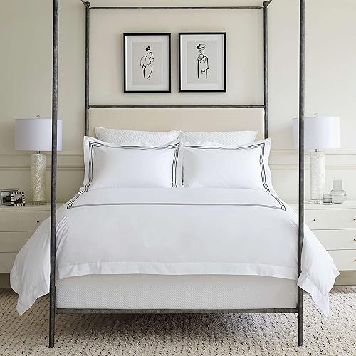 Miniatura 5 de Pine Cone Hill Diamond White Matelasse - Cubierta de somier, doble pie, patrón sólido blanco