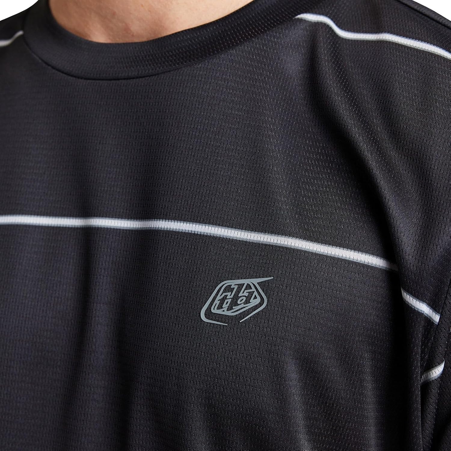 Troy Lee Designs Cycling MTB Bicycle Mountain Bike Jersey Shirt for Men, Flowline LS Revert (Black, XX-Large)