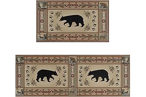 Farmhouse Kitchen Rugs and Mats Set
