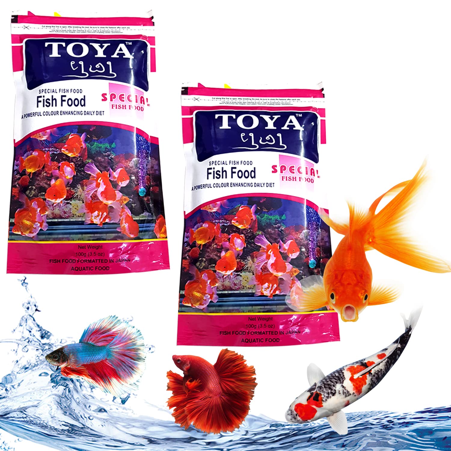 See full amazon price history chart for JAINSONS PET PRODUCTS All Life Stages Dry Toya Fish Food Highly Nutritious Food For All Aquarium Fishes 100G (Toya-100G-Pack 2) JAINSONS PET PRODUCTS All Life Stages Dry Toya Fish Food Highly Nutritious Food For All Aquarium Fishes 100G (Toya-100G-Pack 2) (B09M8GNNBX) Amazon Price History, Amazon Price Tracker
