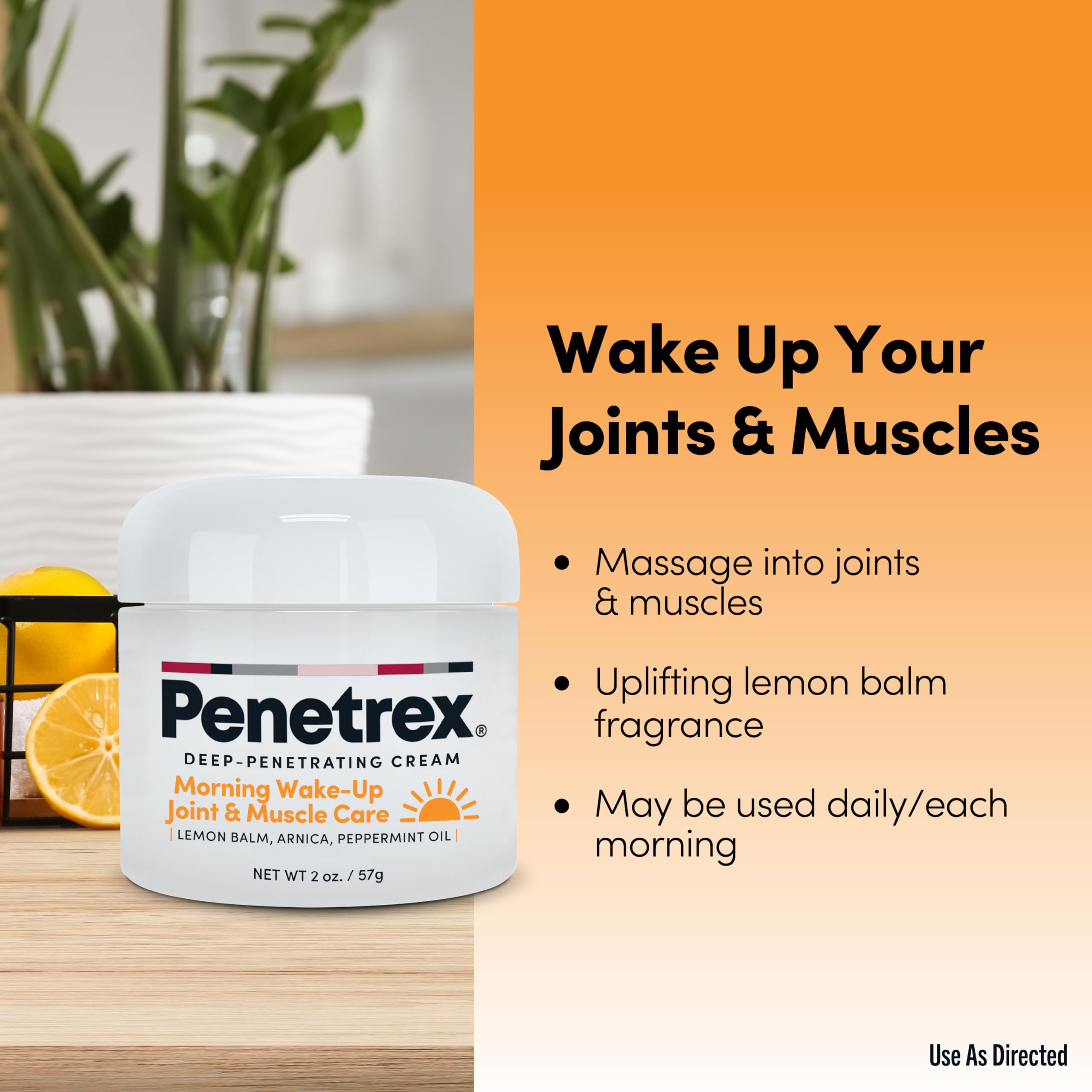 Penetrex Morning Wake-Up Joint & Muscle Care, Lemon Balm & Peppermint, 2 Oz — Amazon image 5