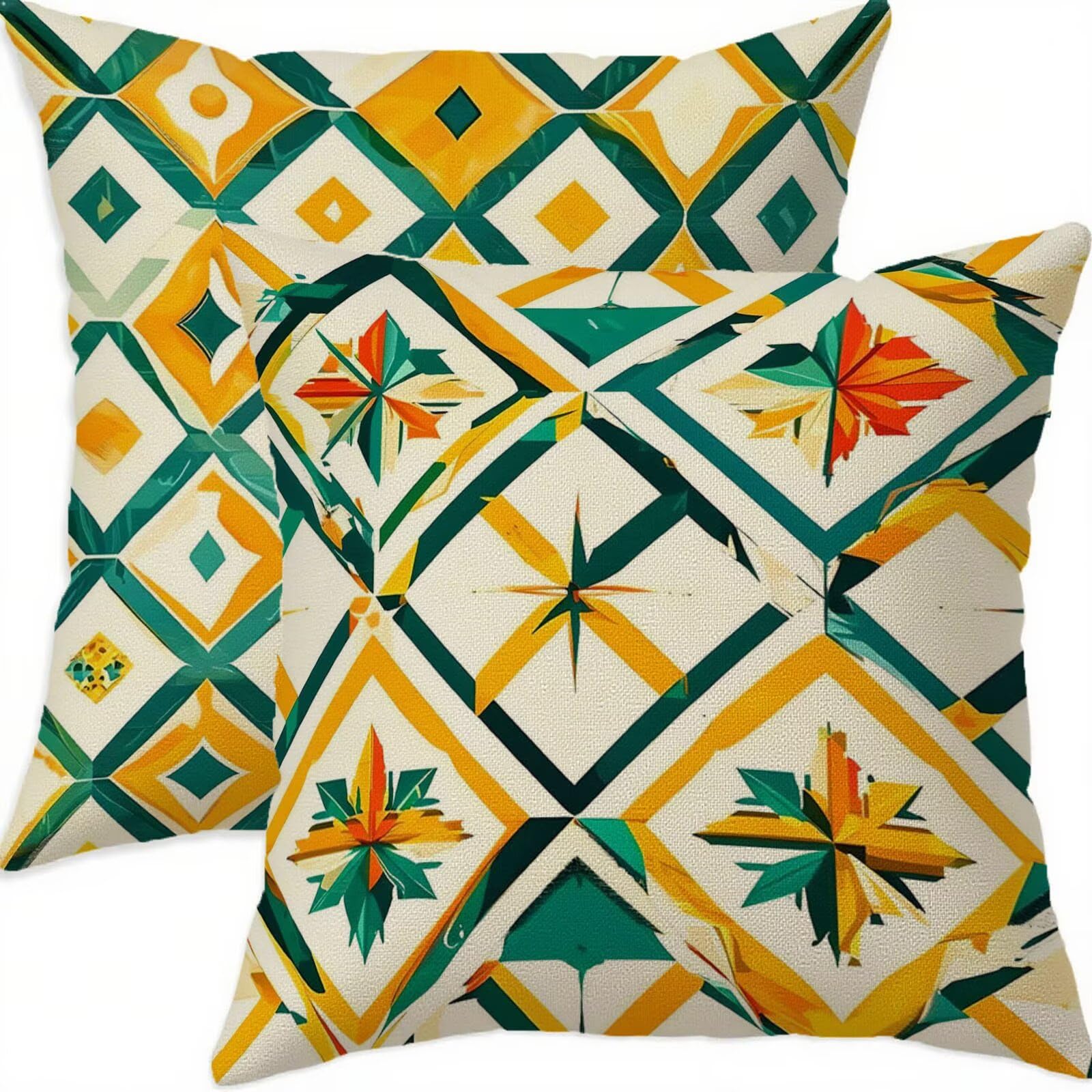 Housses coussin imperméables 80x80cm contre les taches de canapé